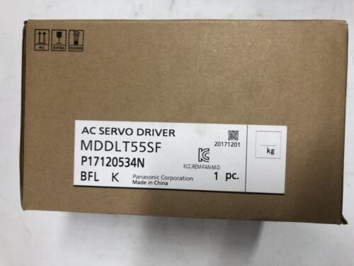 New in Box Panasonic Ac Servo Drive Mddlt55sf One Year Warranty Ship by Fedex Free Shipping Platform