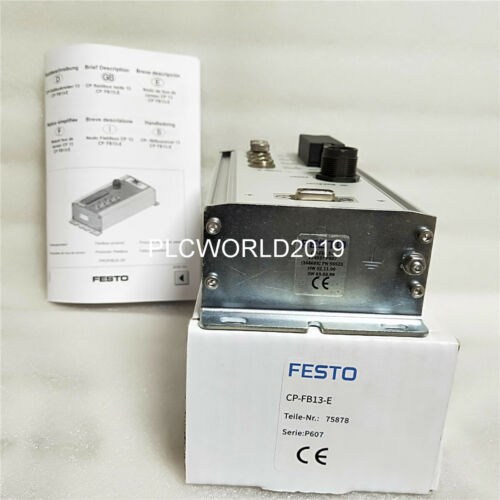 New Cp-Fb13-E Cpfb13e Festo Field Bus Controller 1Year Warranty Ship by Dhl