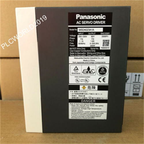 1 Pc New Panasonic Msda023a1a Servo Driver 1Y Warranty